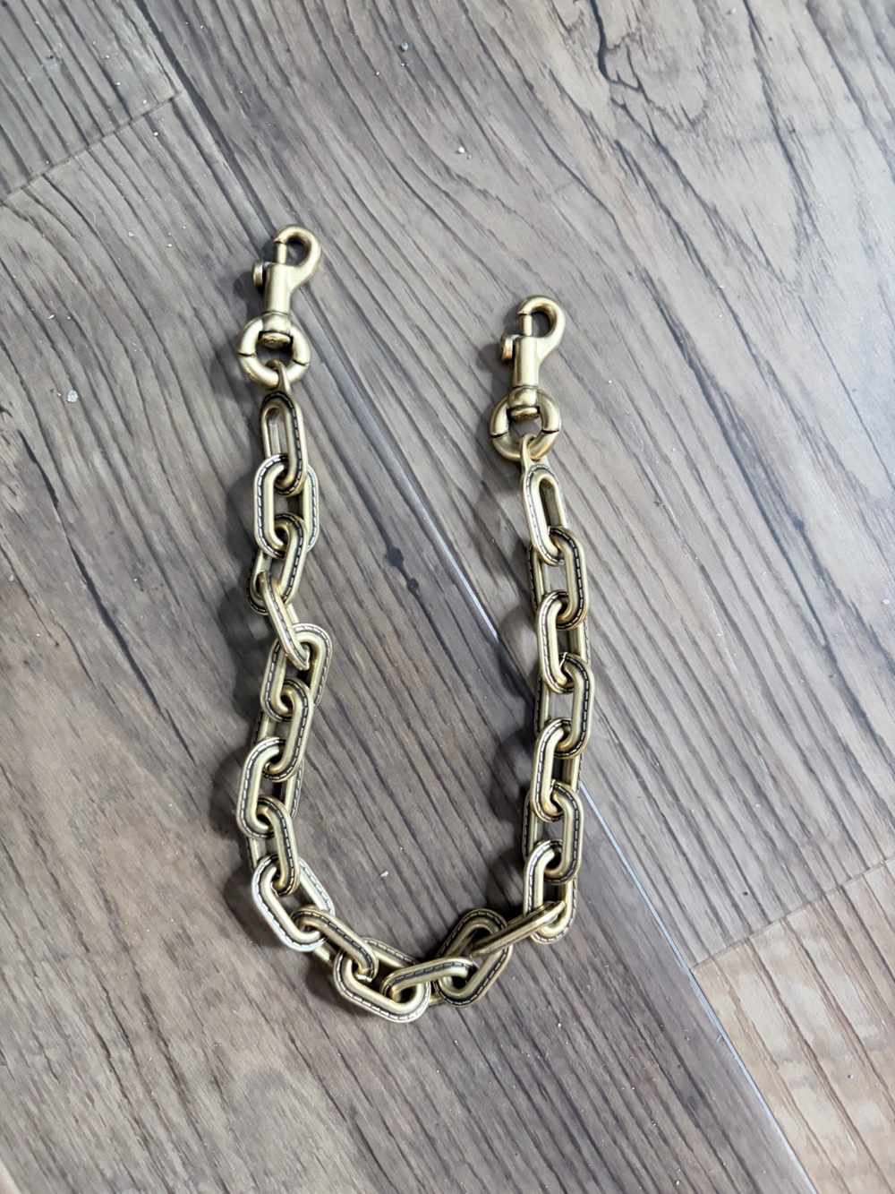 Coach Gold Link Chain Strap (MINI SIZE)
